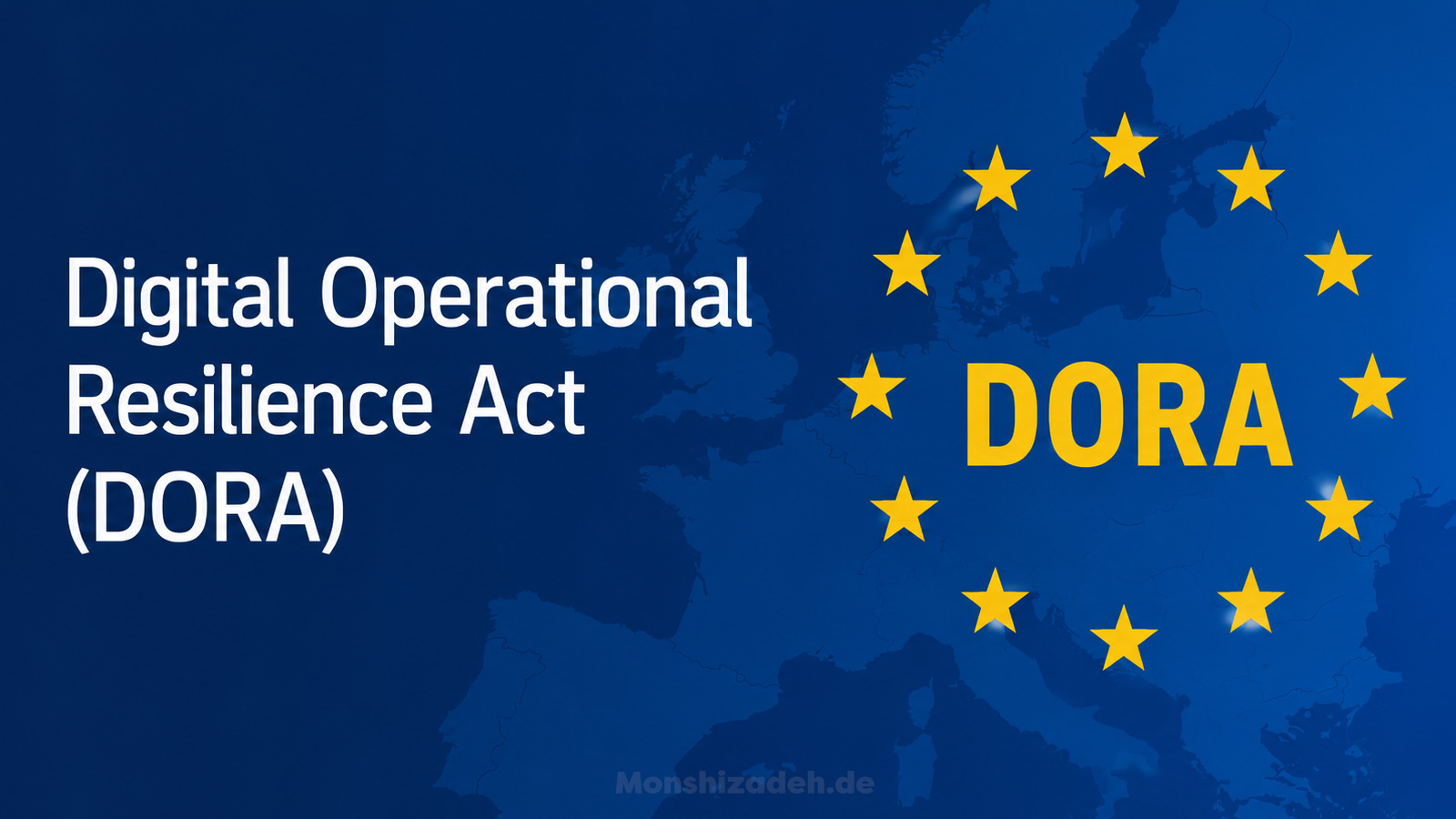 Diagram: AI as an operating-model problem — data lineage, human oversight, accountability and third-party risk under the EU AI Act and DORA